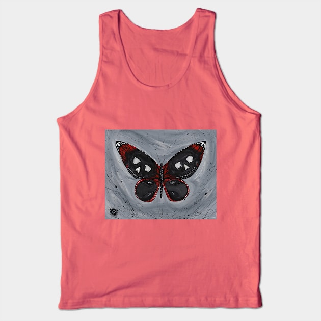 Monarch Tank Top by aaronsummersart